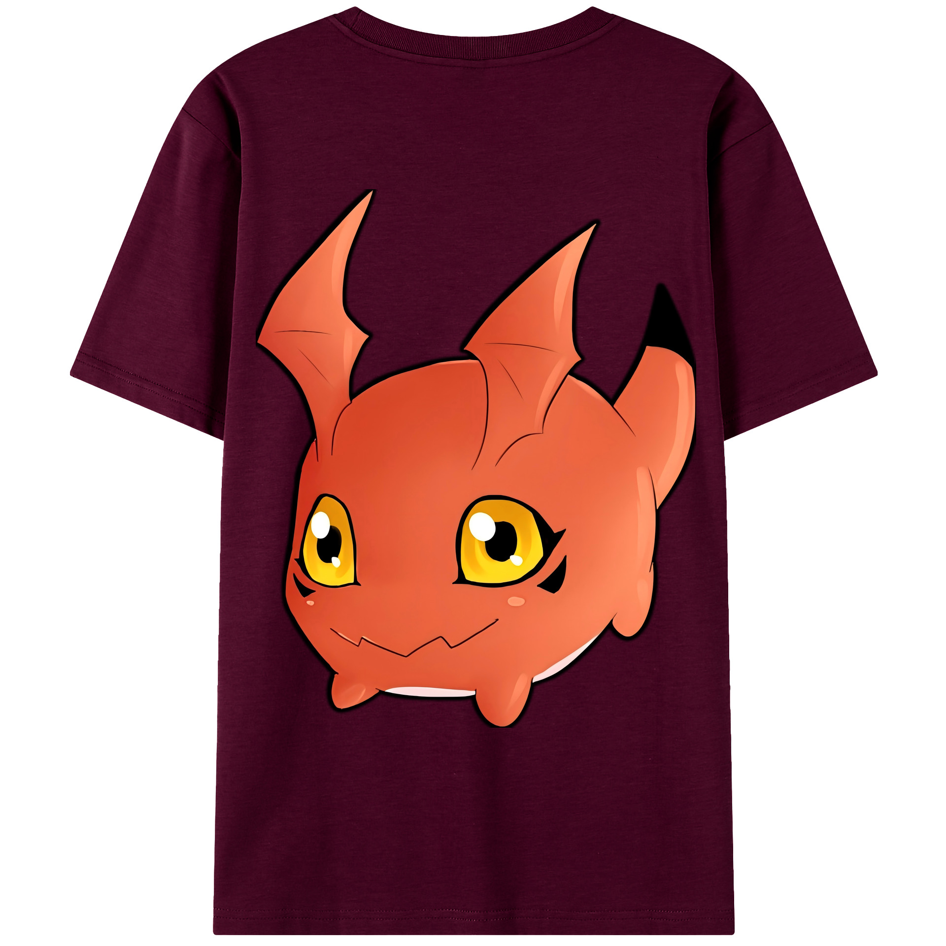 （画像用） Digimon デジタルモンスター/デジモン レディース半袖Tシャツ(バックプリント)